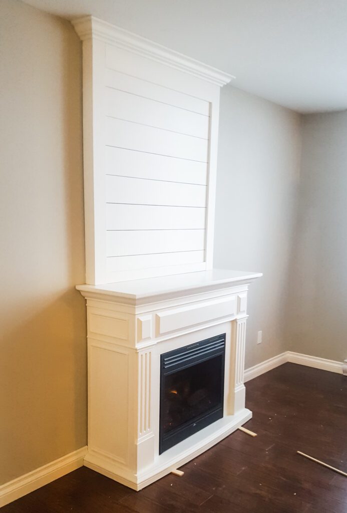 diy electric fireplace makeover