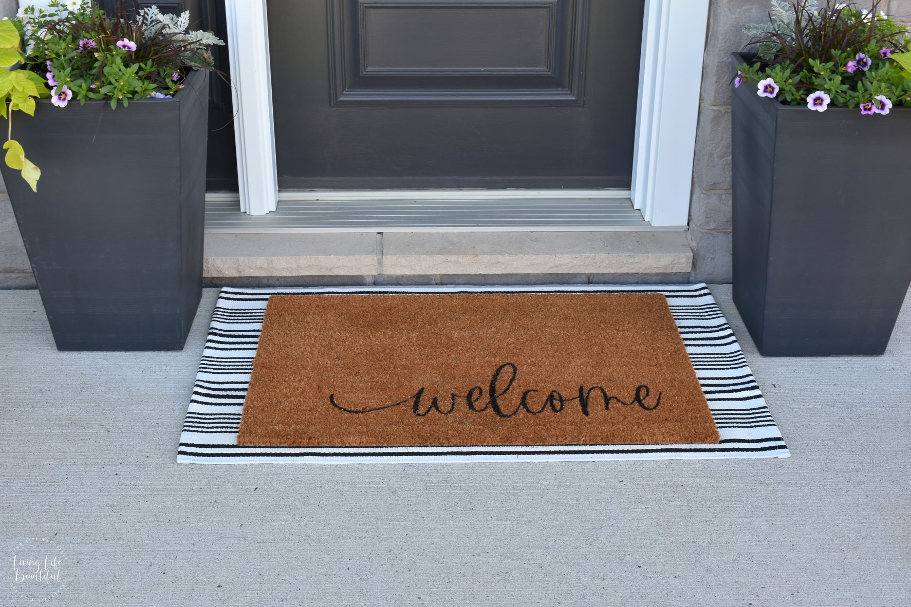 welcome mat for front porch