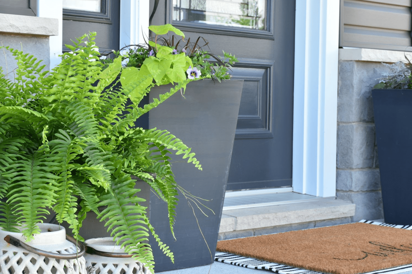 simple decorating ideas for front porches
