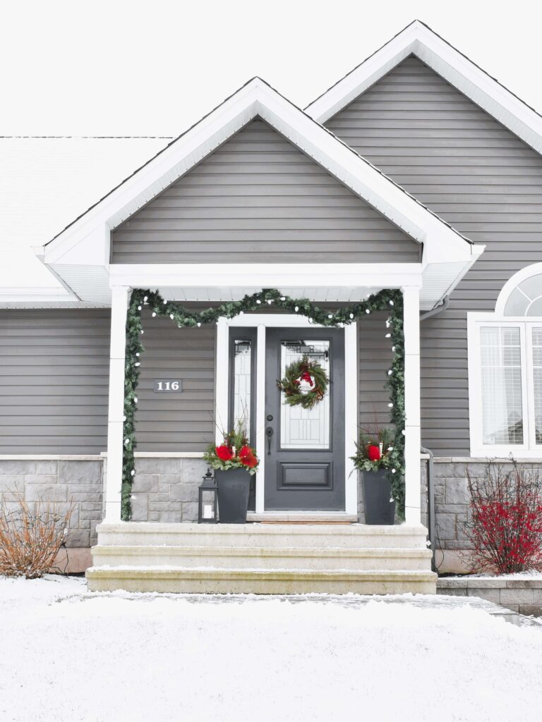 front porch christmas decorating ideas