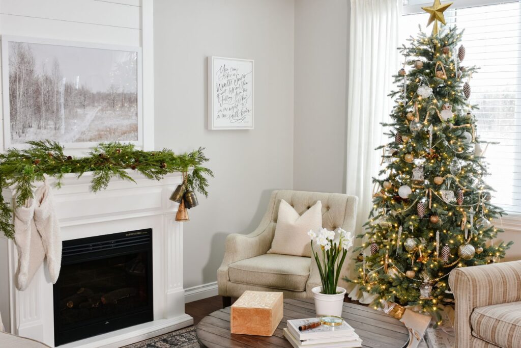 holiday home tour living room