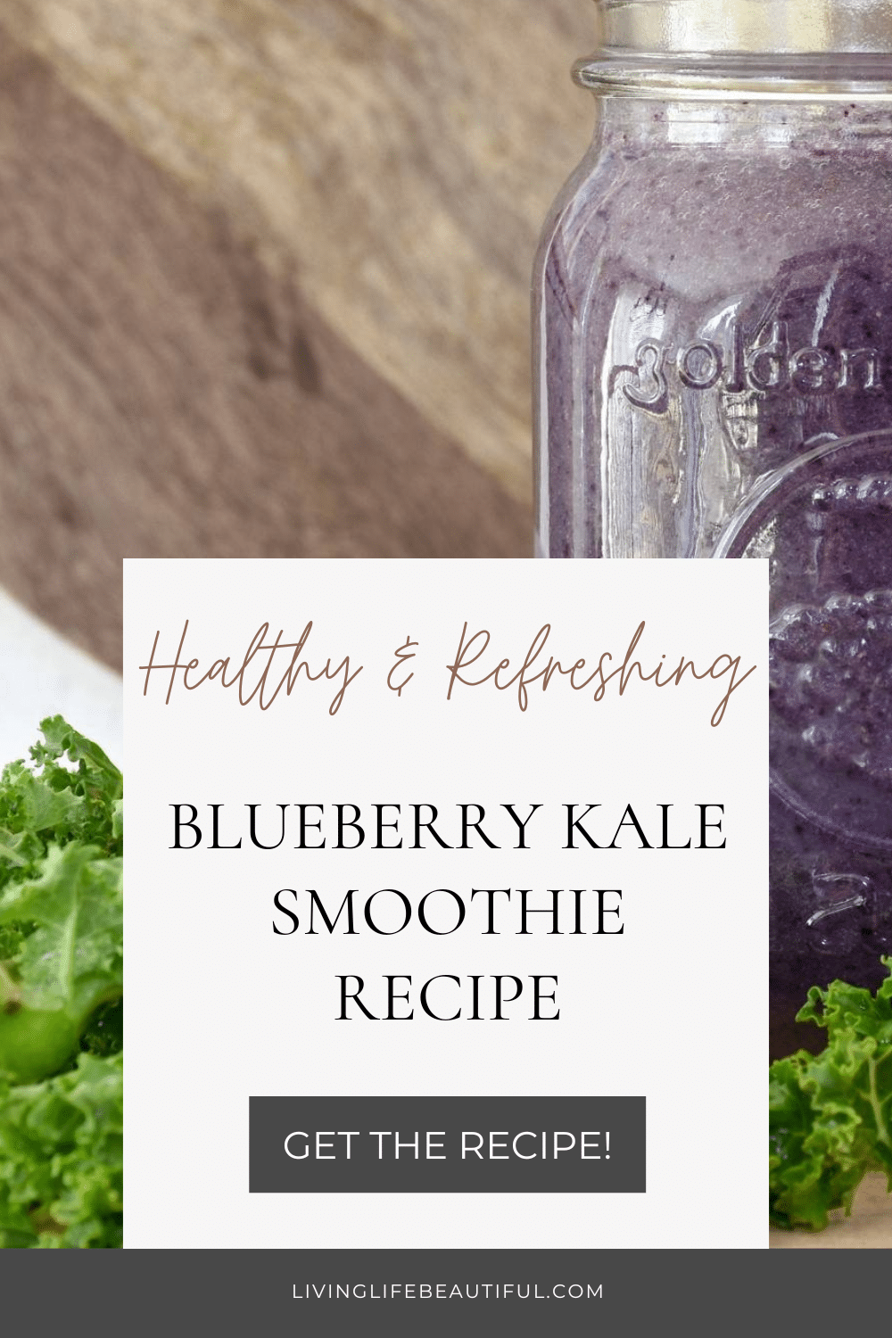 blueberry kale smoothie recipe