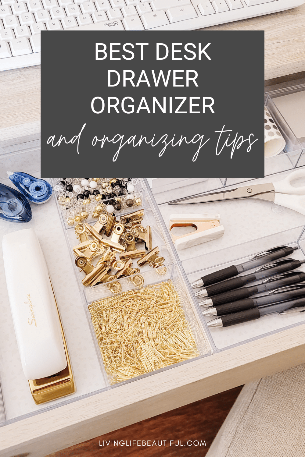 best desk drawer organizer