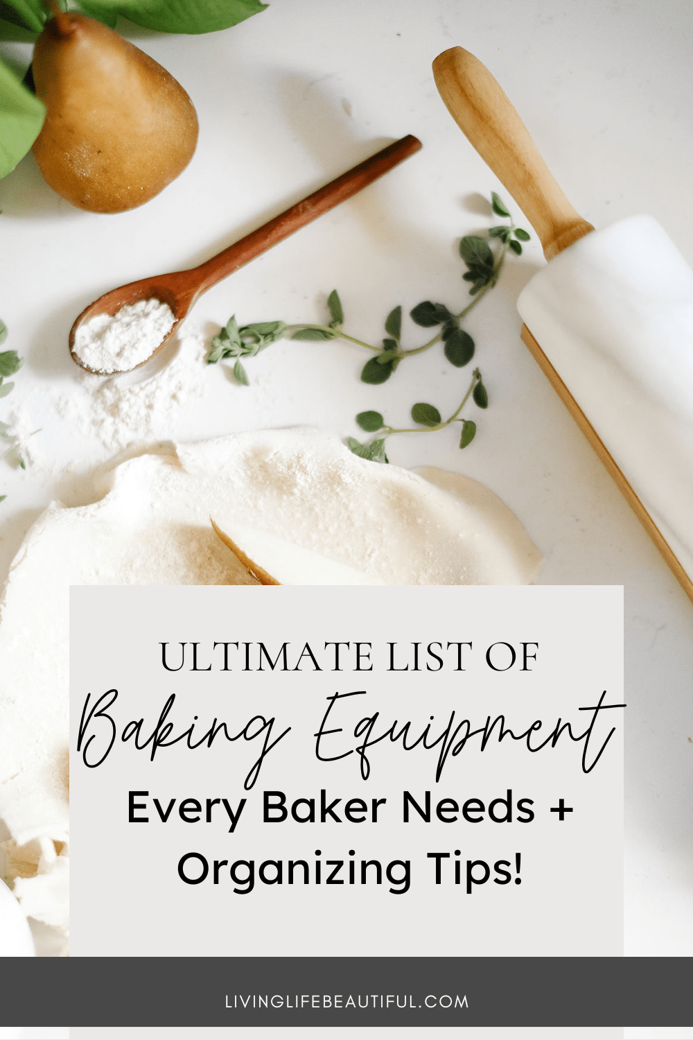 baking equipment list