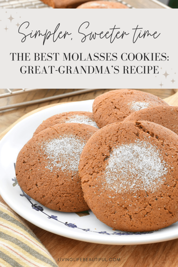 old fashioned molasses cookies