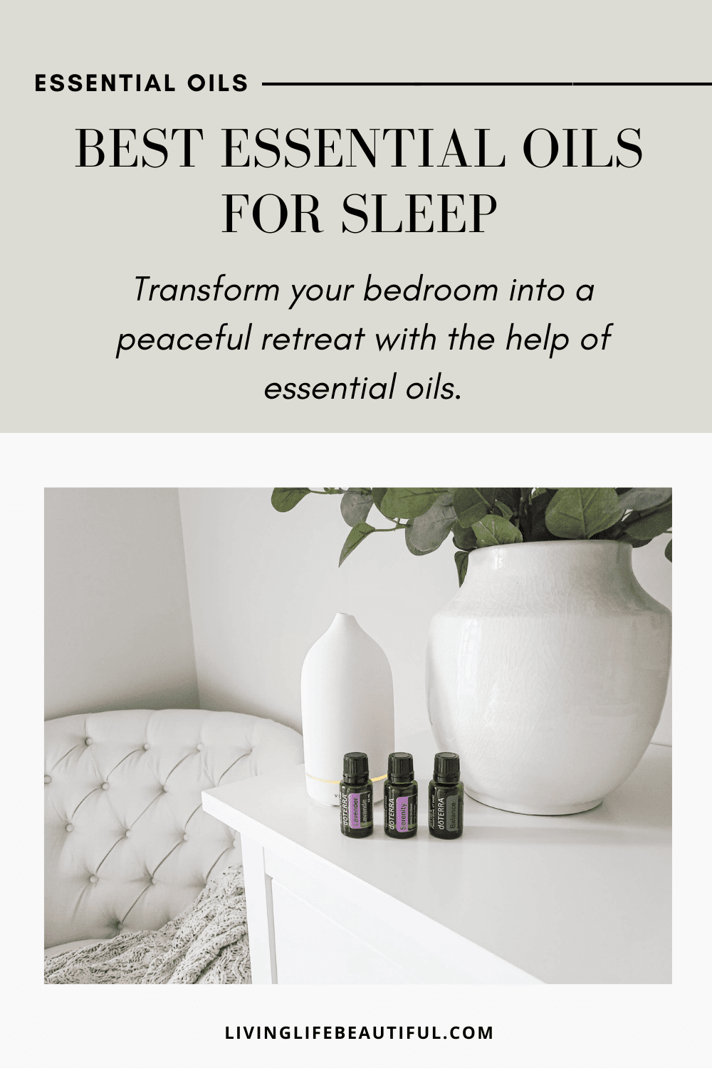 best essential oils for sleep