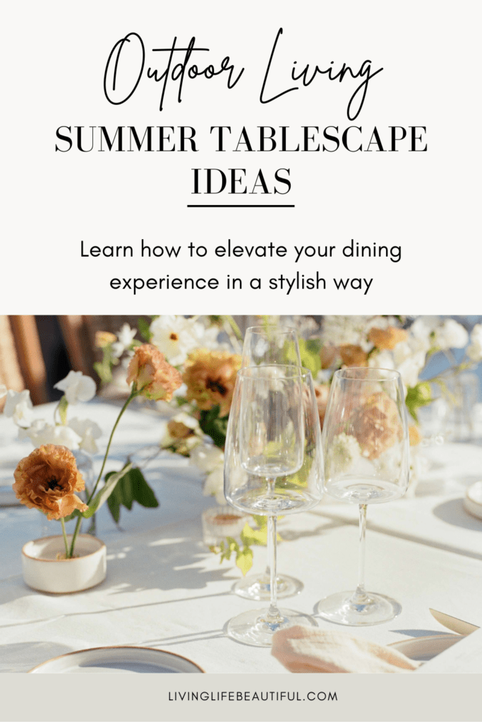 summer tablescape ideas