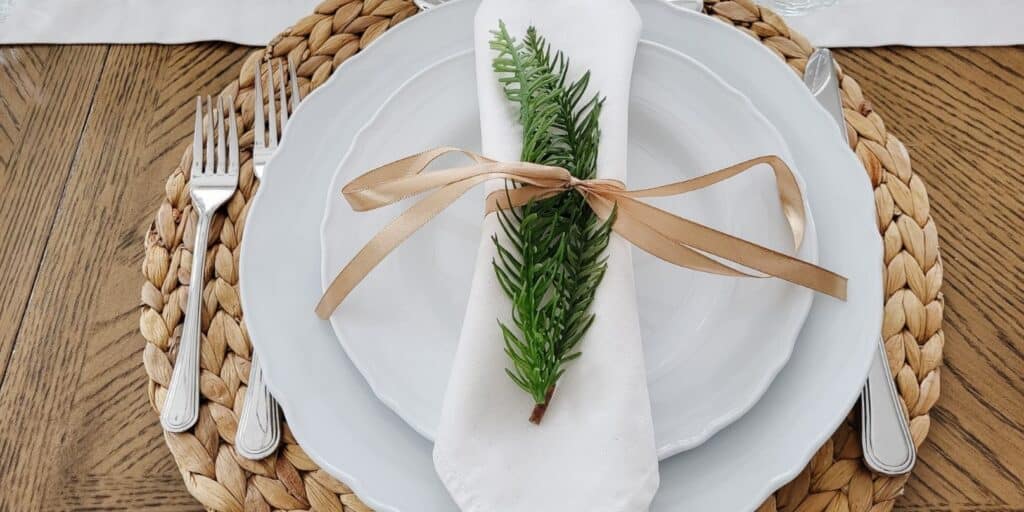 elegant table settings