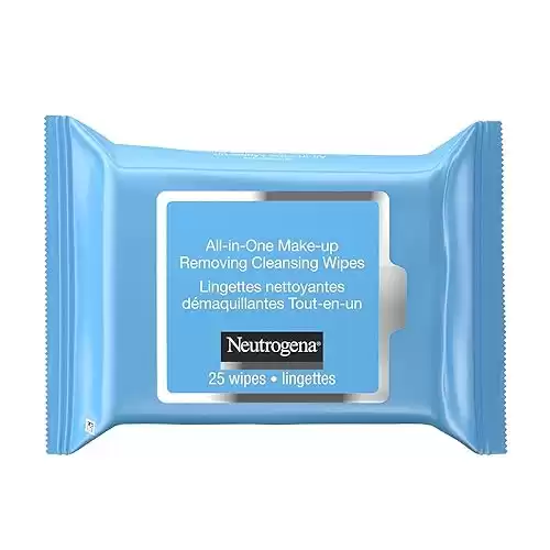 Neutrogena Makeup Remover Cleansing Towelettes, Refill Pack, 25 Count (Pack of 1)