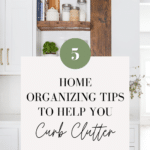 tips for organizing your home