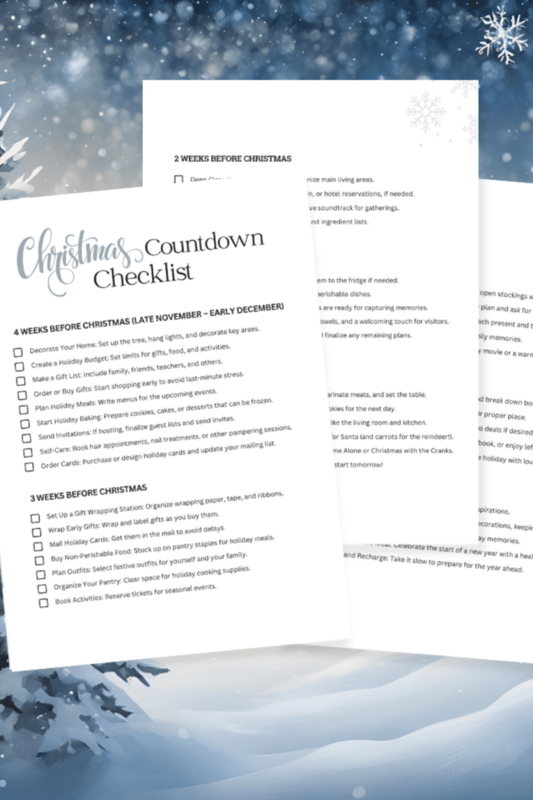 December Countdown: A Complete Christmas Checklist